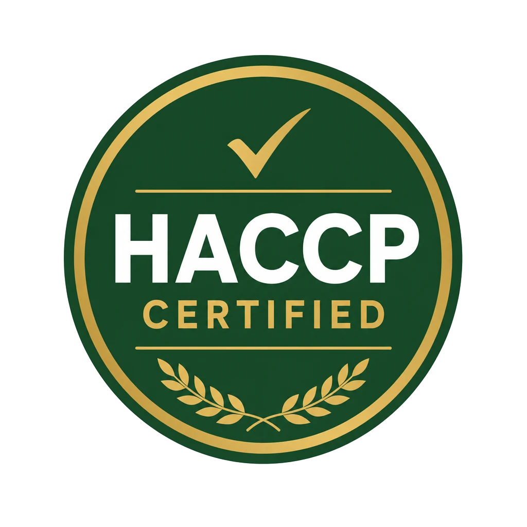 HACCP Certified HACCP Certified