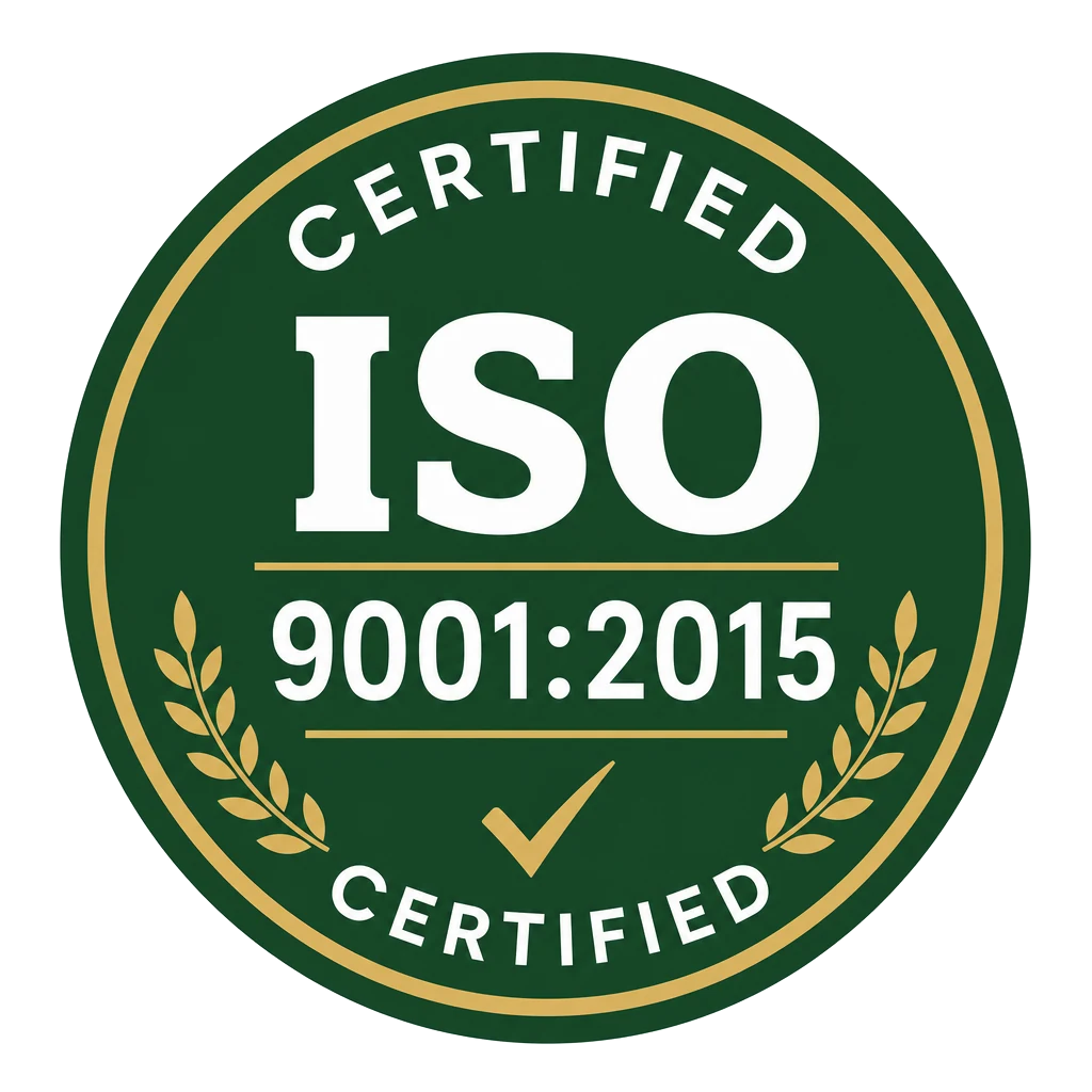ISO 9001:2015 Certified ISO 9001:2015 Certified